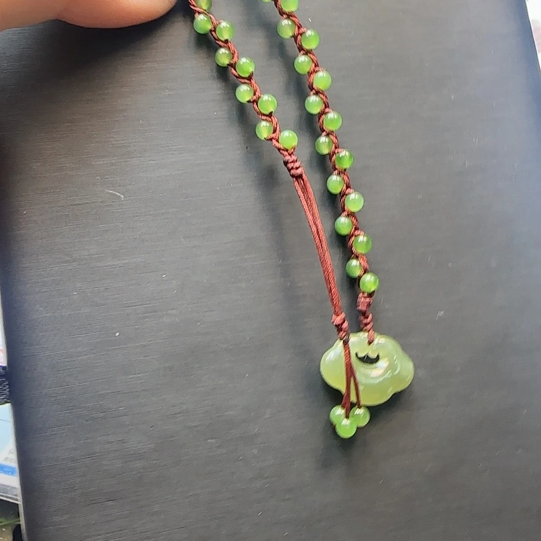 和田玉（碧玉）未镶嵌颈饰