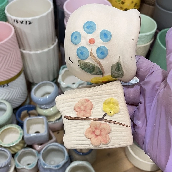 红陶陶瓷花盆凑12米包邮