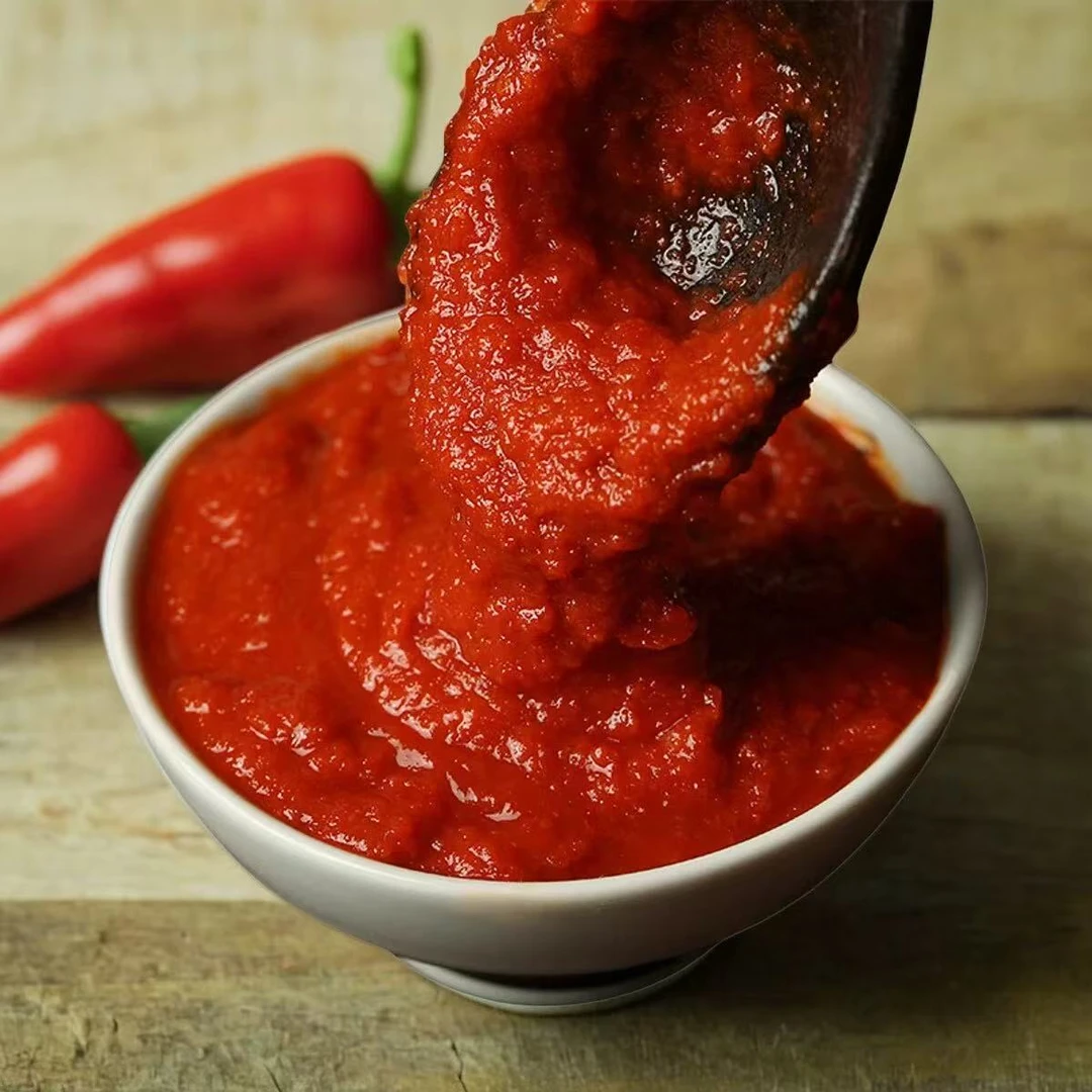 皖南特产纯手工农家自制传统工艺制作石磨辣椒酱下饭调味蘸酱