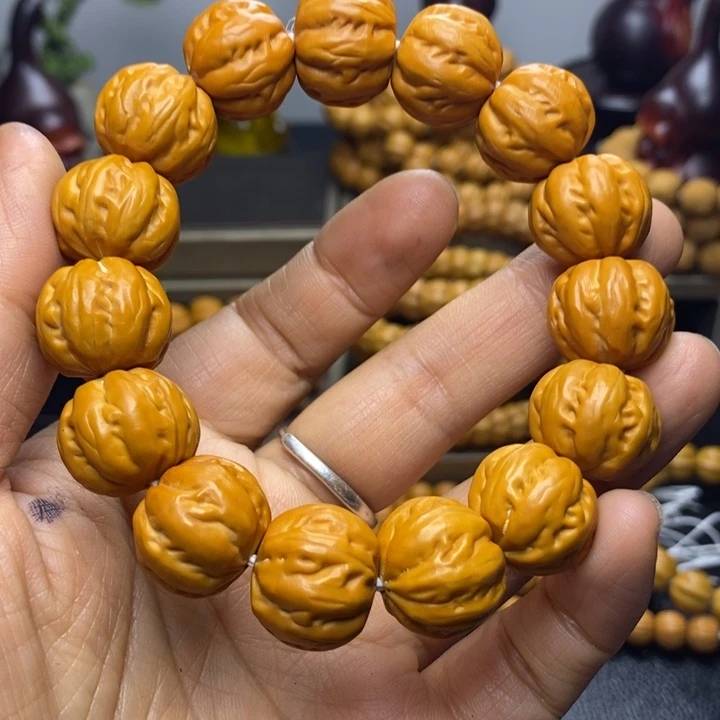 猴头核桃手串猴头猴脑