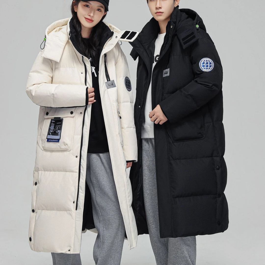 988#【寒雪幽澜】冬季轻量化休闲时尚保暖加厚情侣羽服外套
