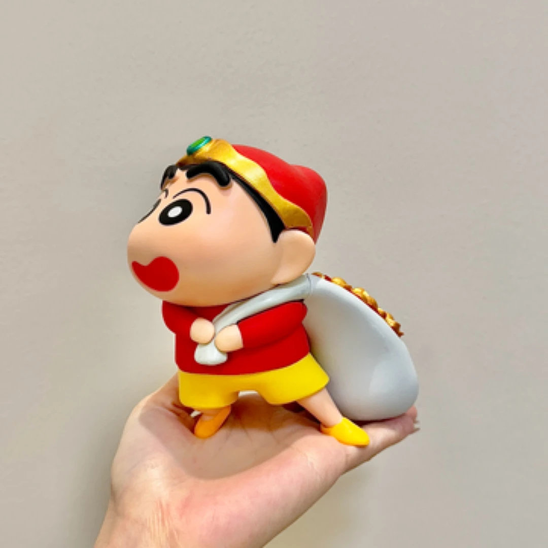 拖金小新新年摆件可爱礼物13cm