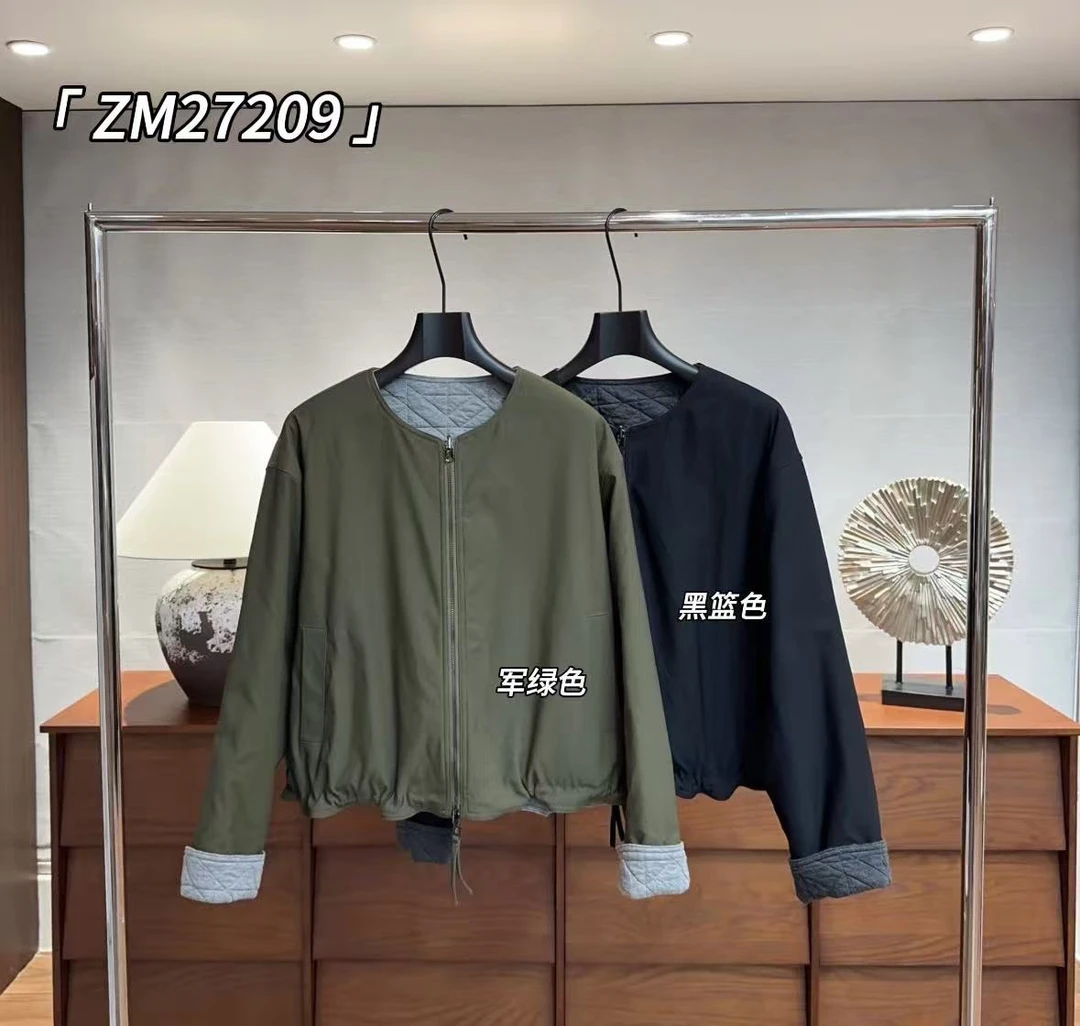 鑫燃KIKI 【两面穿外套】定制AB面拼接两面可穿外套 27209 ZM