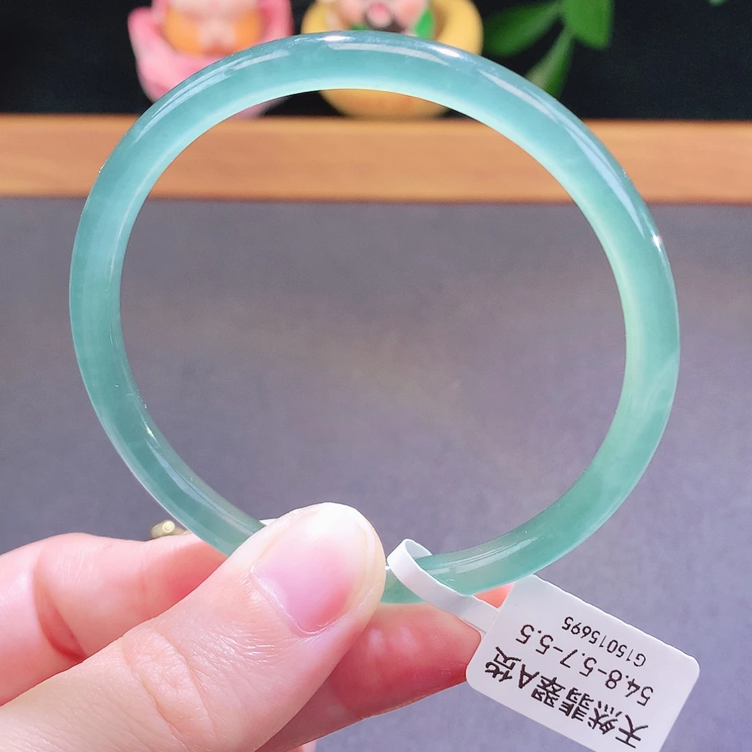 翡翠未镶嵌手镯天然翡翠