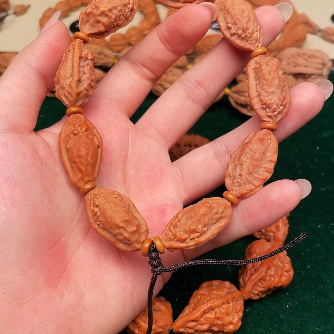 实***点文玩核桃吊坠麒麟