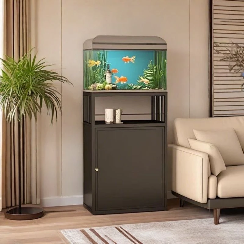 鱼缸架子金属鱼缸专用底柜小米鱼缸放置柜铁艺鱼缸架承重底座柜子