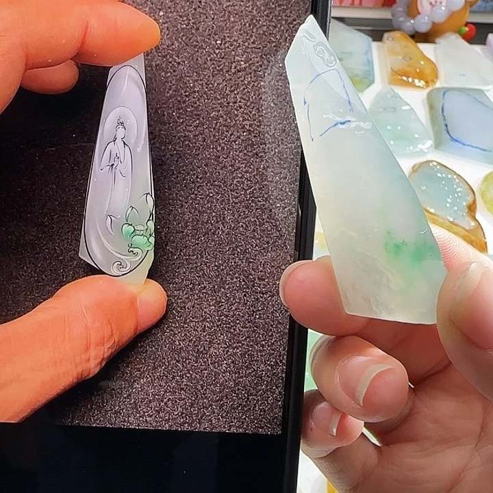 定制翡翠未镶嵌翡翠定制