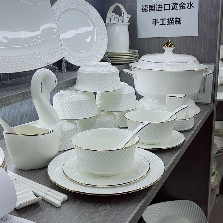 景德镇高端骨瓷餐具差价