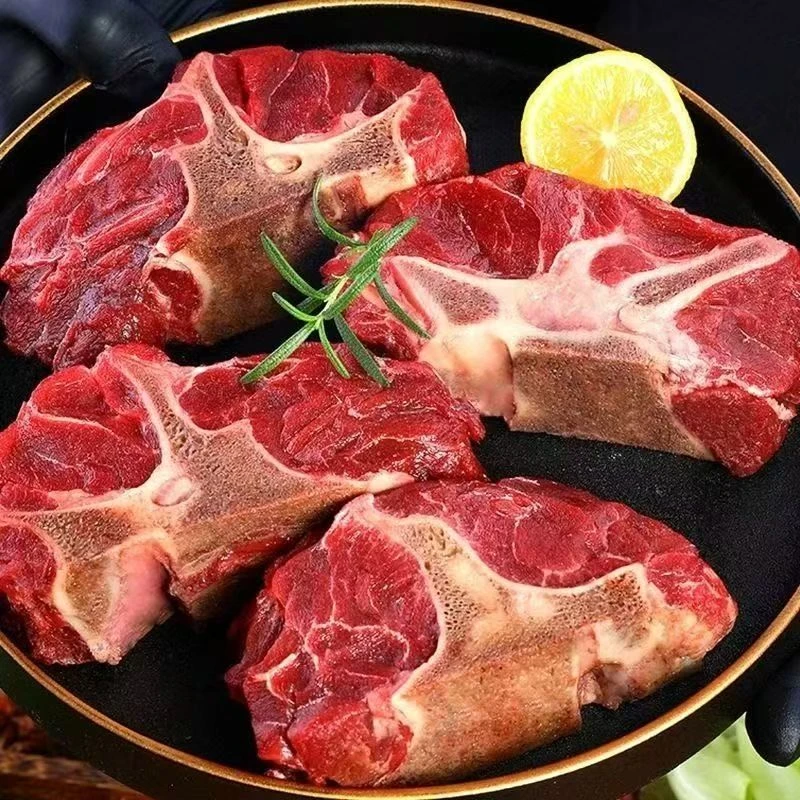 【到手5斤】牛脊骨贴骨肉牛肉牛蝎子牛脖骨边角料煲汤专用含肉率40%