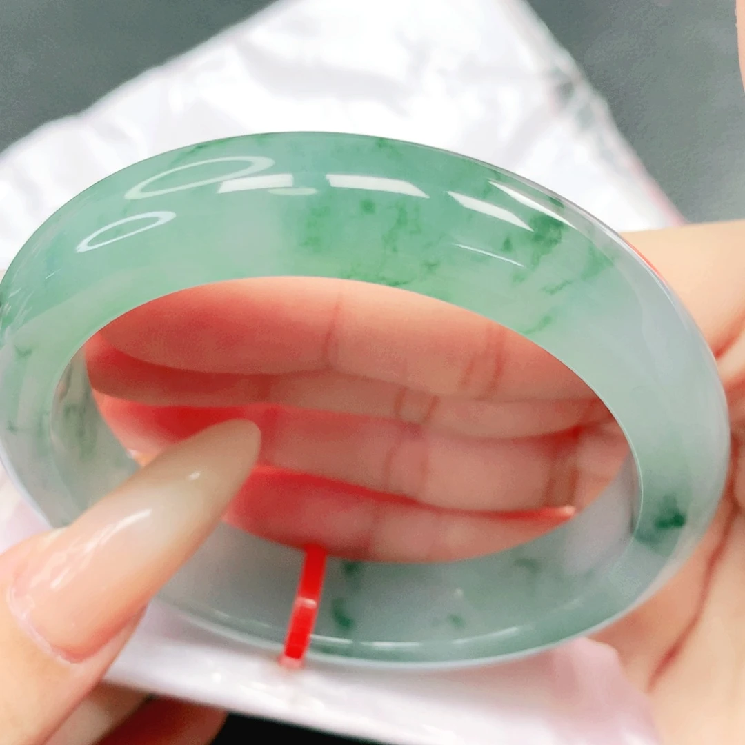 翡翠未镶嵌手镯58