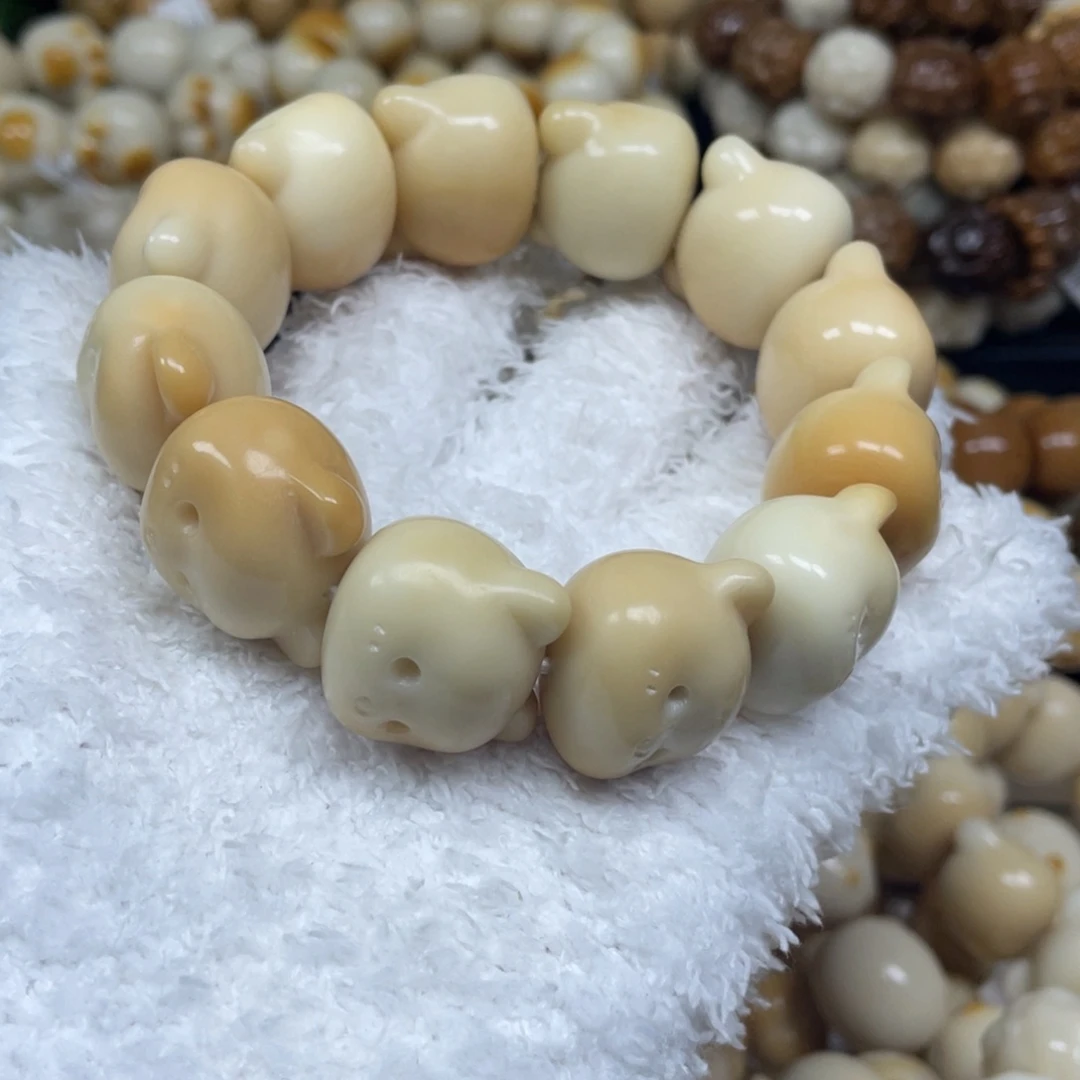 菩提根/象牙果手串12.14.4萌熊