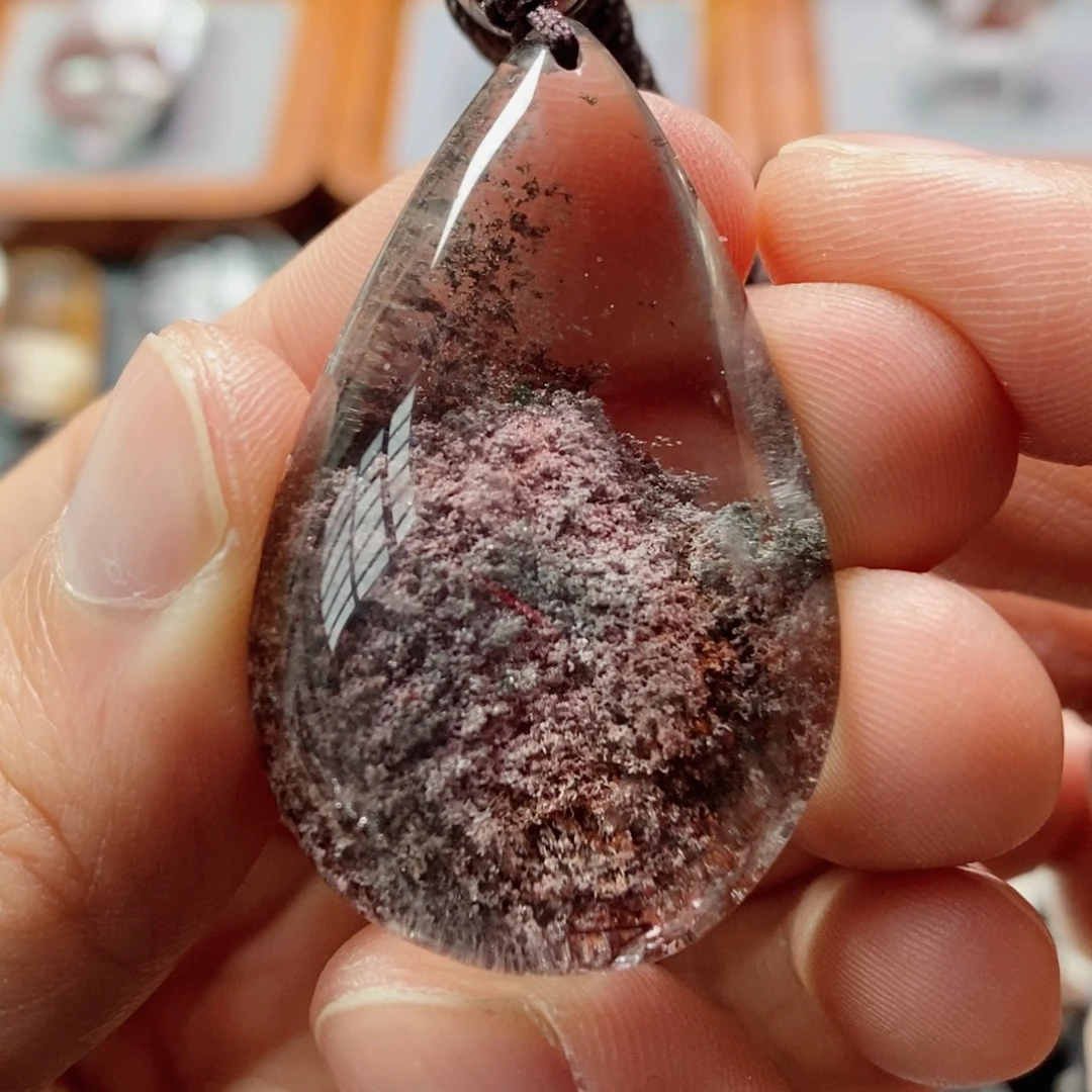 水晶吊坠(不含链)未镶嵌