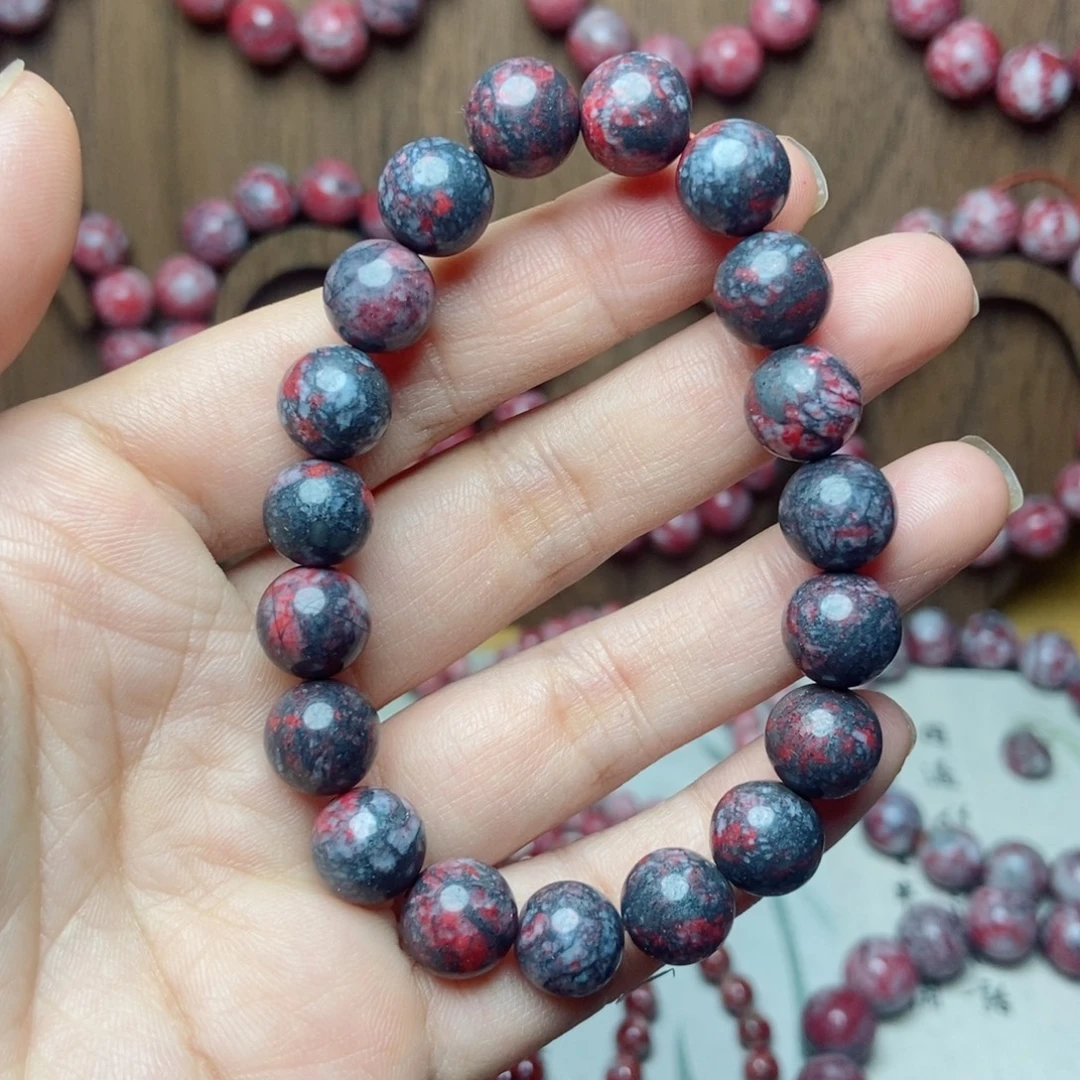 天然辰砂朱砂原石卡10