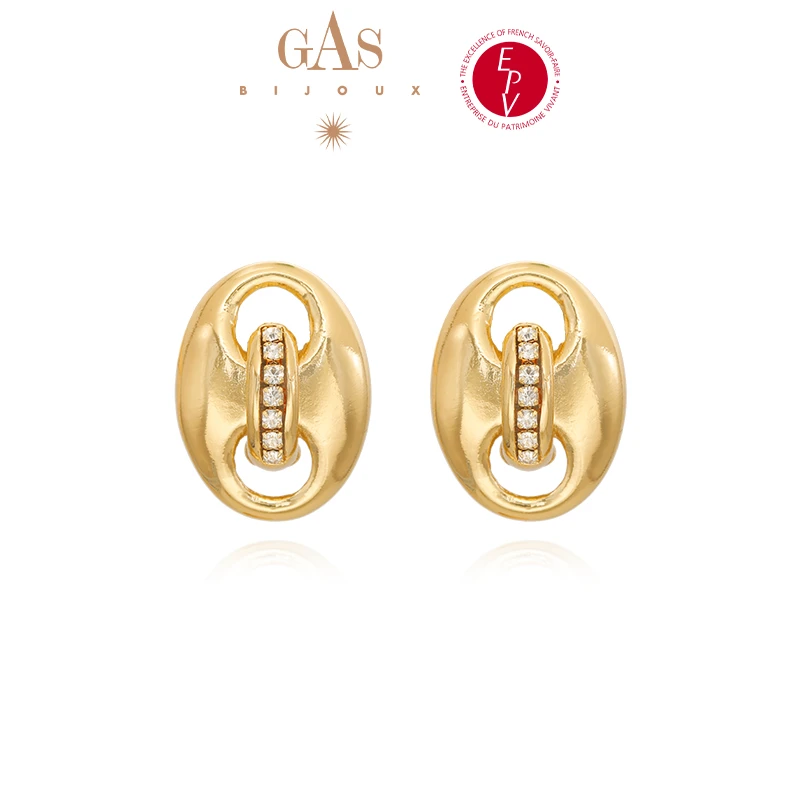AZLOOK【法国进口】GAS BIJOUX珈思新锐风尚系列小猪鼻耳环时尚轻奢