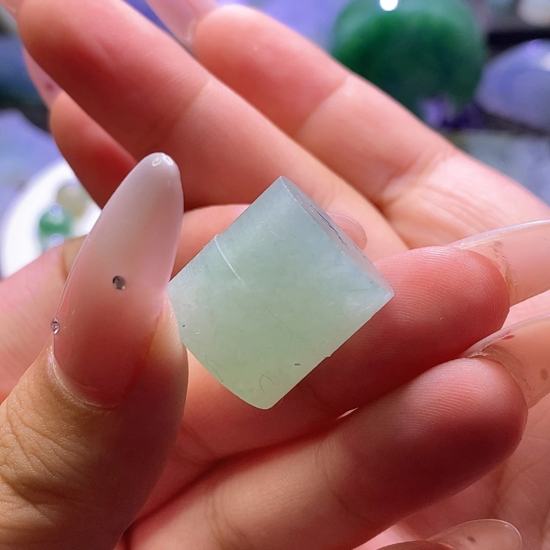 定制翡翠未镶嵌卡18珠子