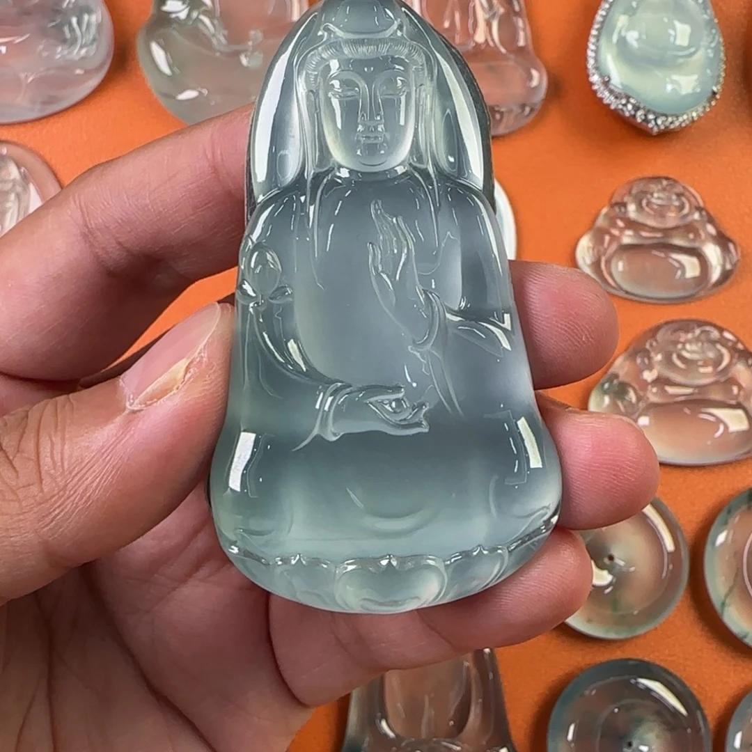 定制翡翠未镶嵌天然