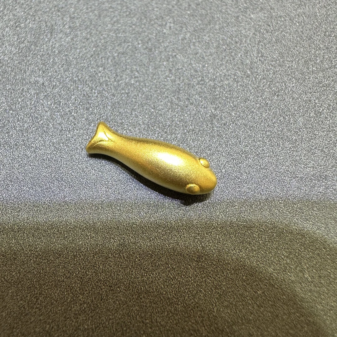 【夏夏专享】足金999 小黄鱼GP 0.49 攒金有道