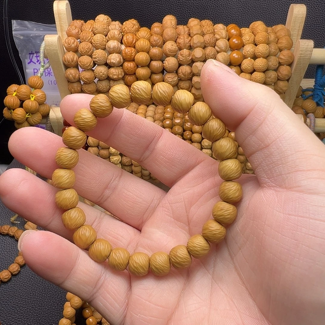 手串猴头核桃全品精工云锦 无药无科技