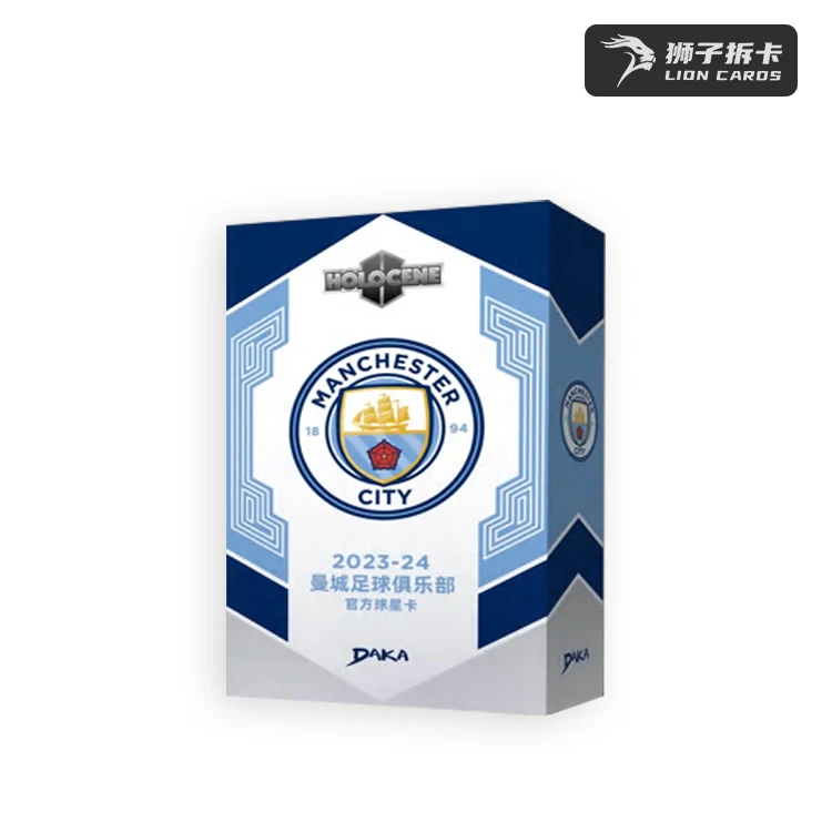 DAKA【拆盒】23-24 曼城队盒 曼城holo 球星卡盲盒