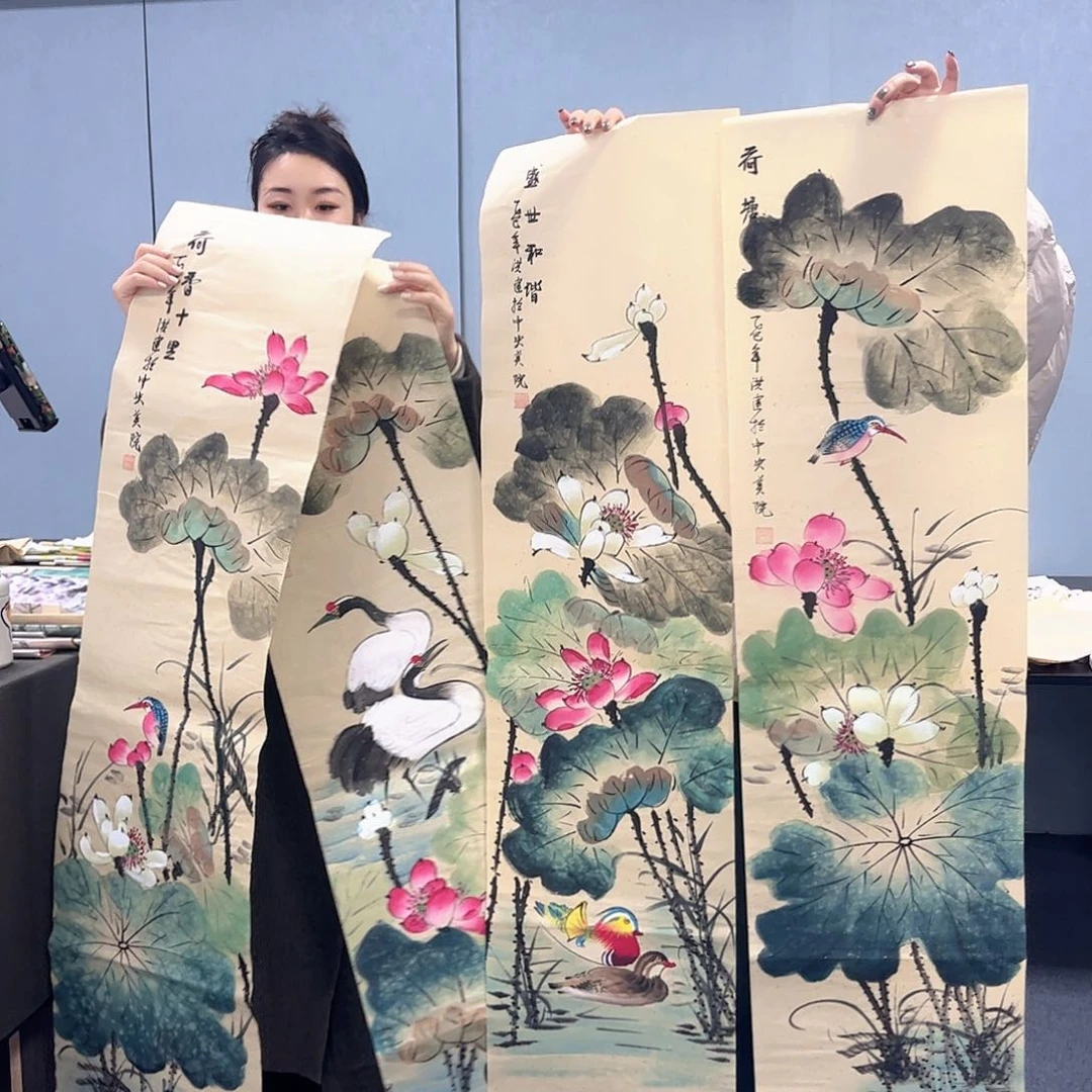 国画国画老师作品