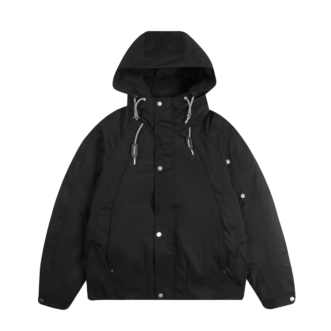 C116常规款羽绒时尚加厚羽绒服休闲宽松66858深蓝