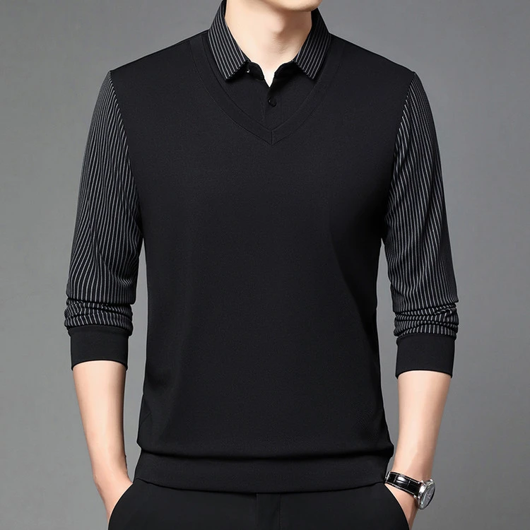 T恤男装2024年冬季潮流四季流行