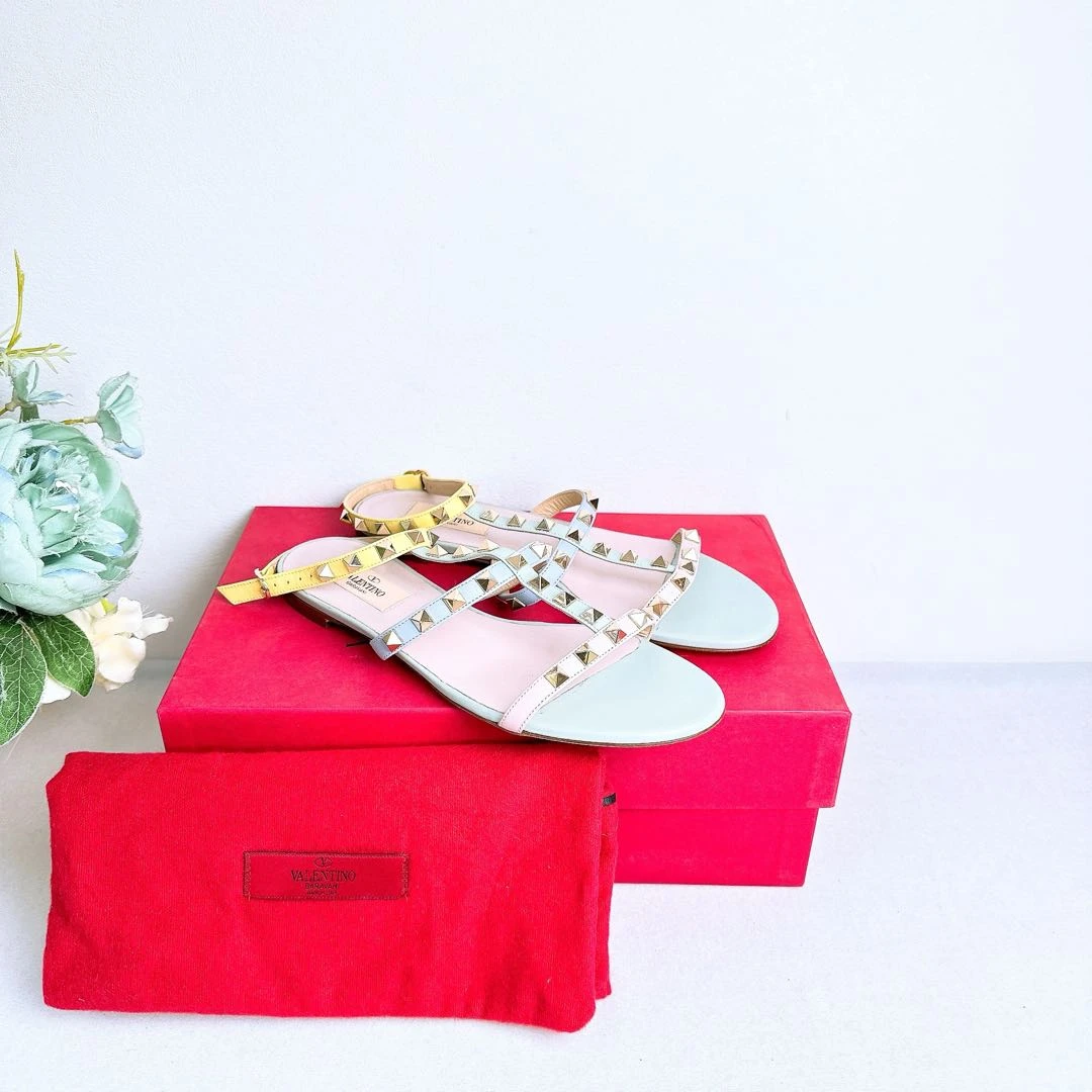 99新/Valentino/华伦天奴/凉鞋/37.5码/Xsp36711