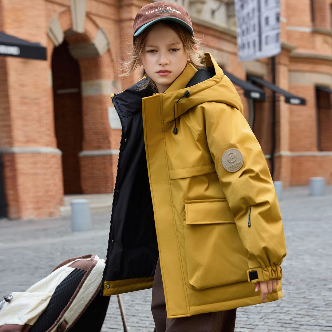 巴拉巴拉男孩女孩2025冬季新款儿童羽绒服男童中亲子母女装羽绒服