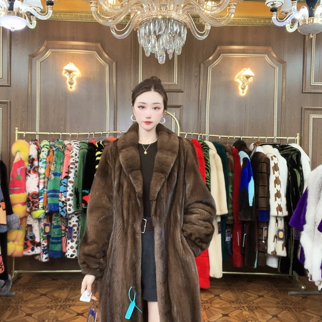 貂皮大衣时尚潮流