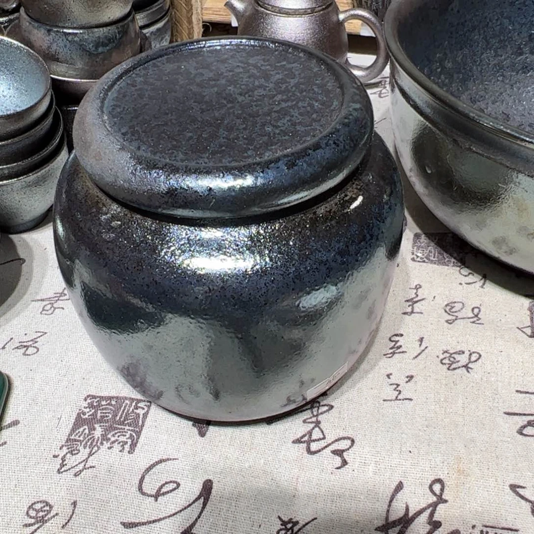 壶思**睿建水紫陶紫泥柴烧杯