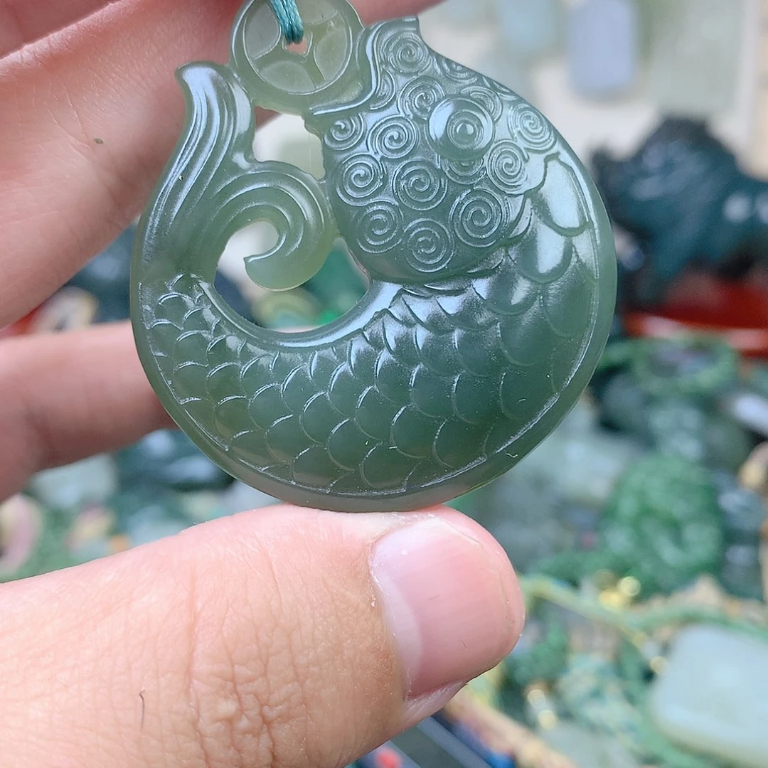 和田玉未镶嵌颈饰用****4