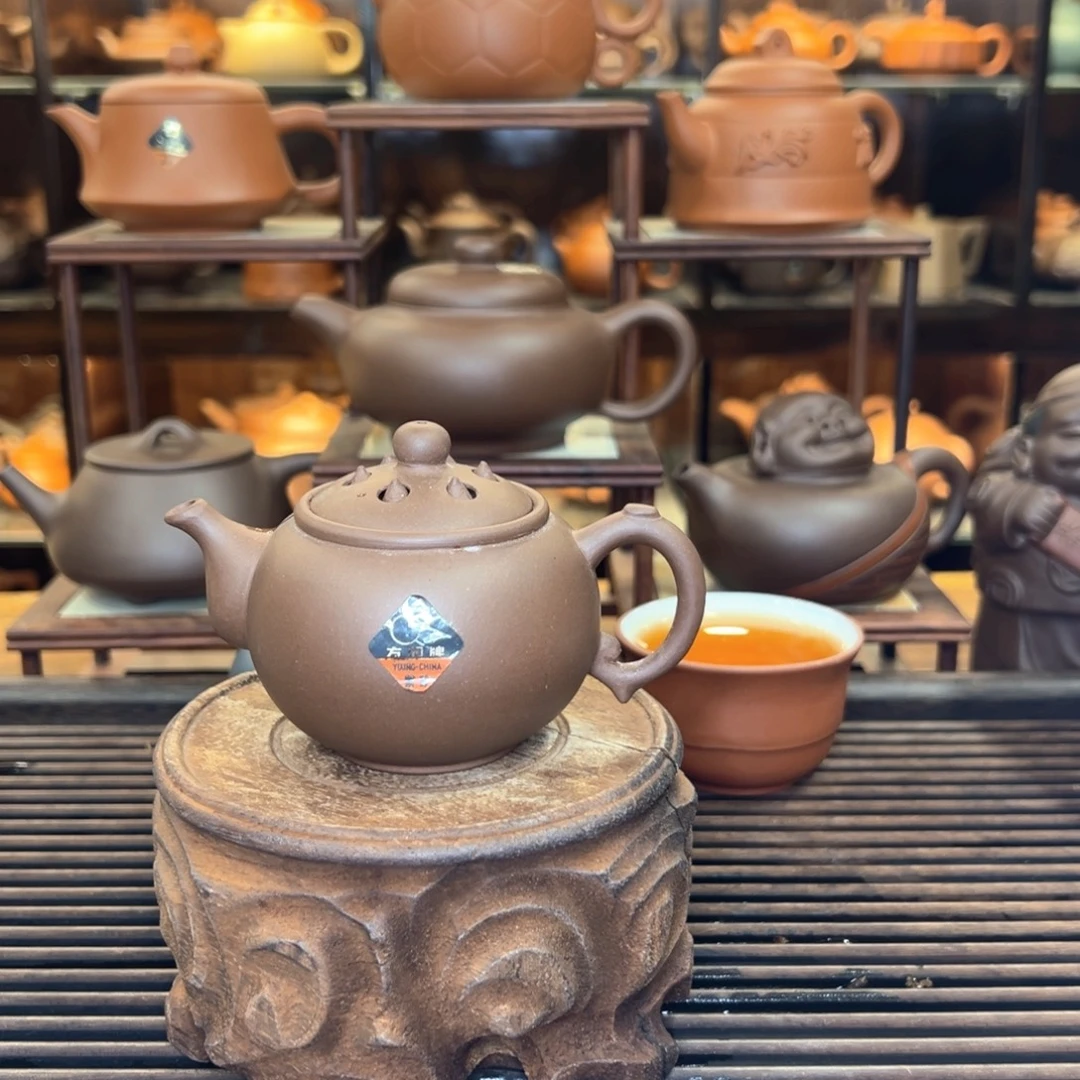 茶壶紫砂一厂 莲子壶130cc