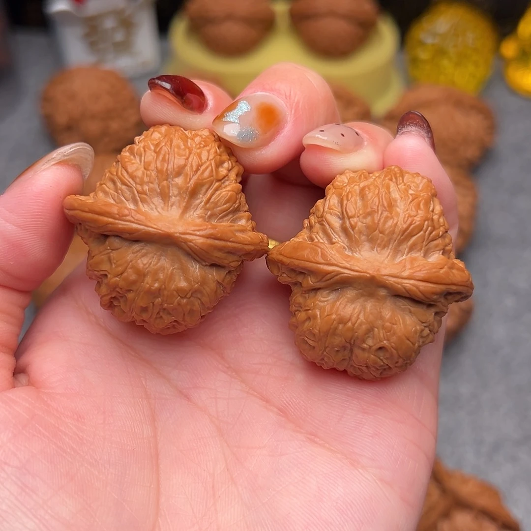 把件文玩核桃毕业精品精配血麒麟37全品绝配