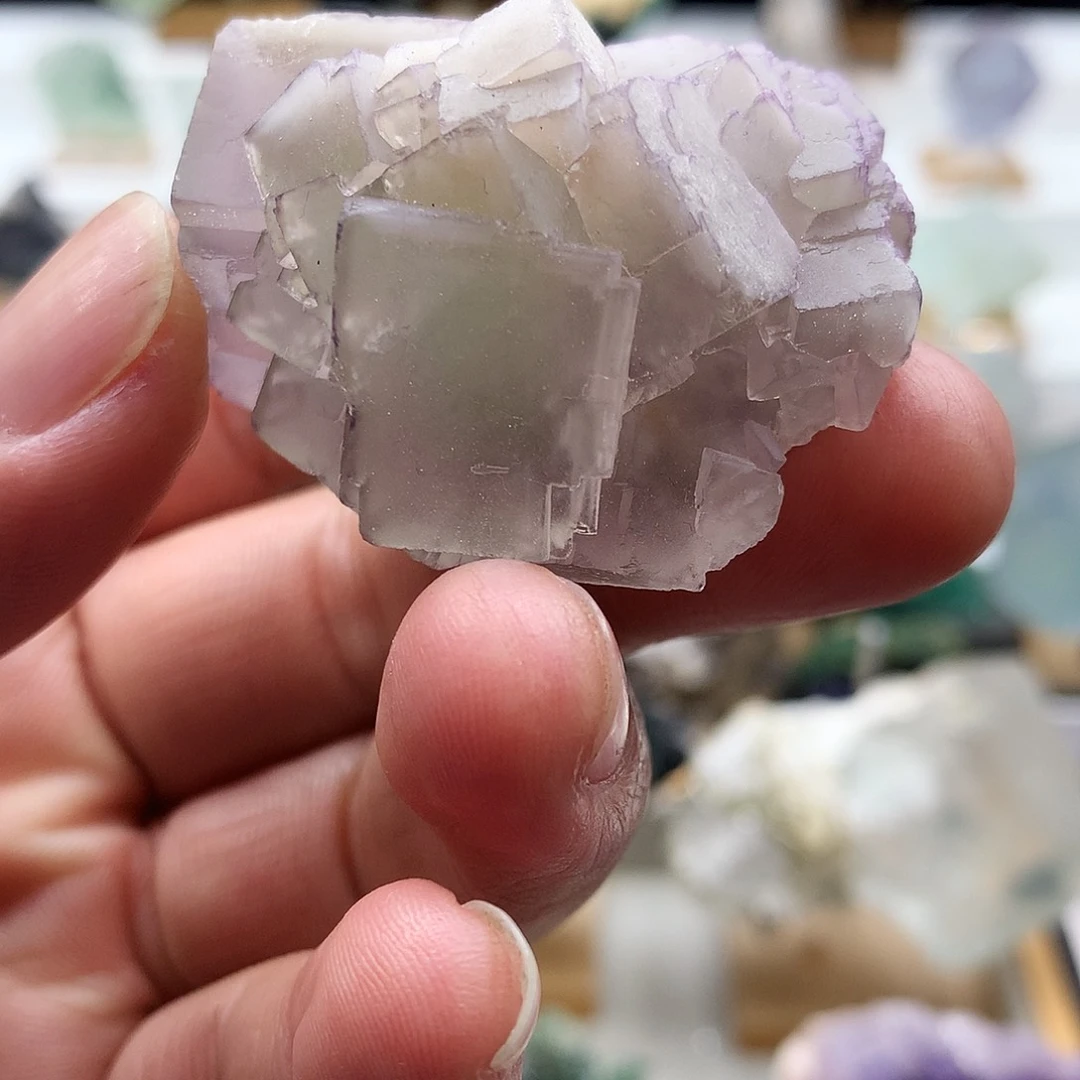 石材贵州紫边青花瓷