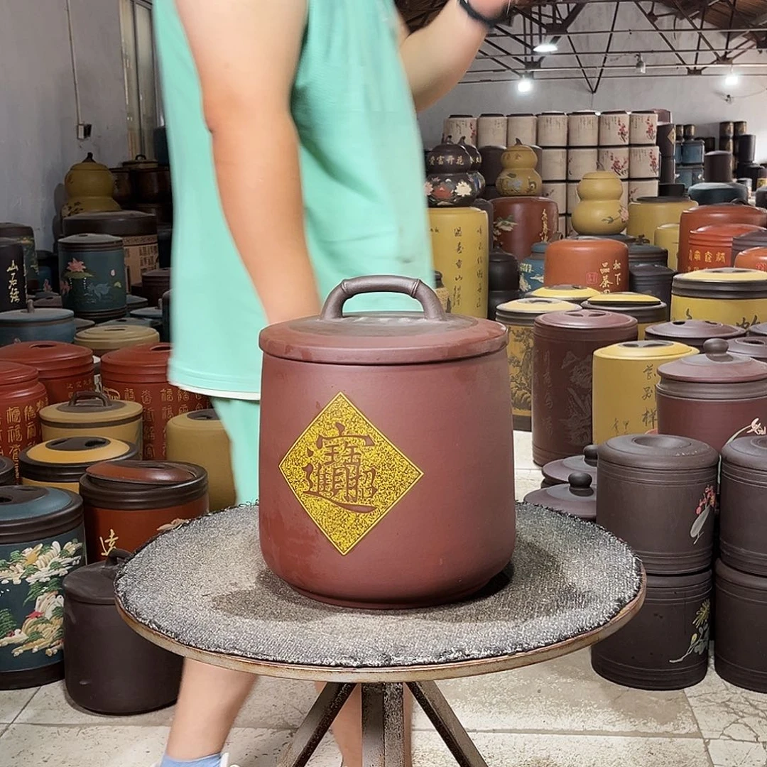 紫砂茶叶罐茶叶罐^_^