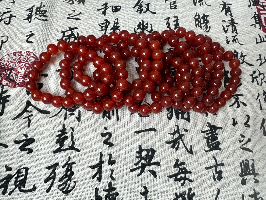 精品红玛瑙手串（多样性发一件））