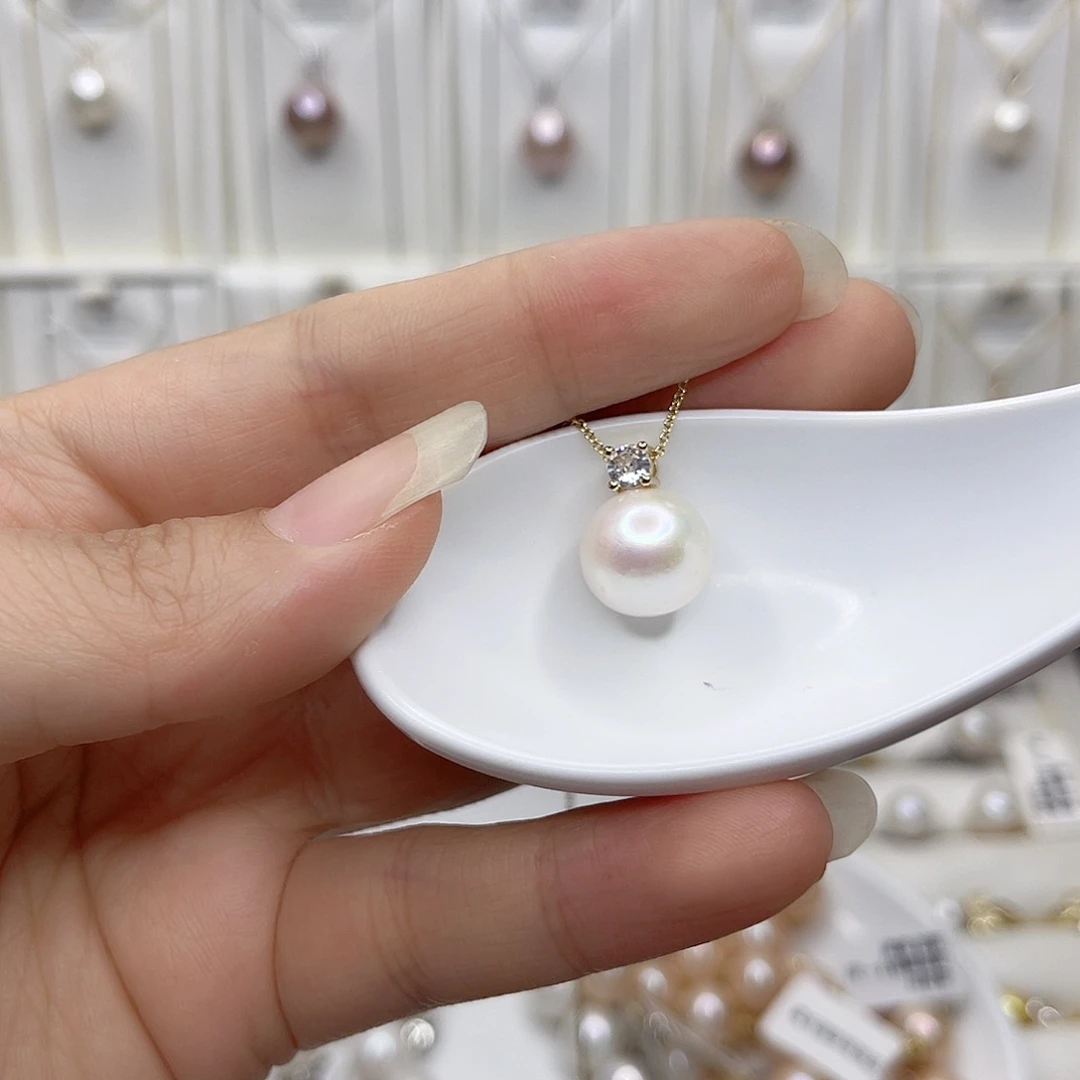 淡水珍珠合金吊坠(赠链)