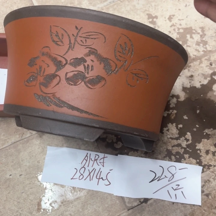 紫砂紫砂花盆破损包赔