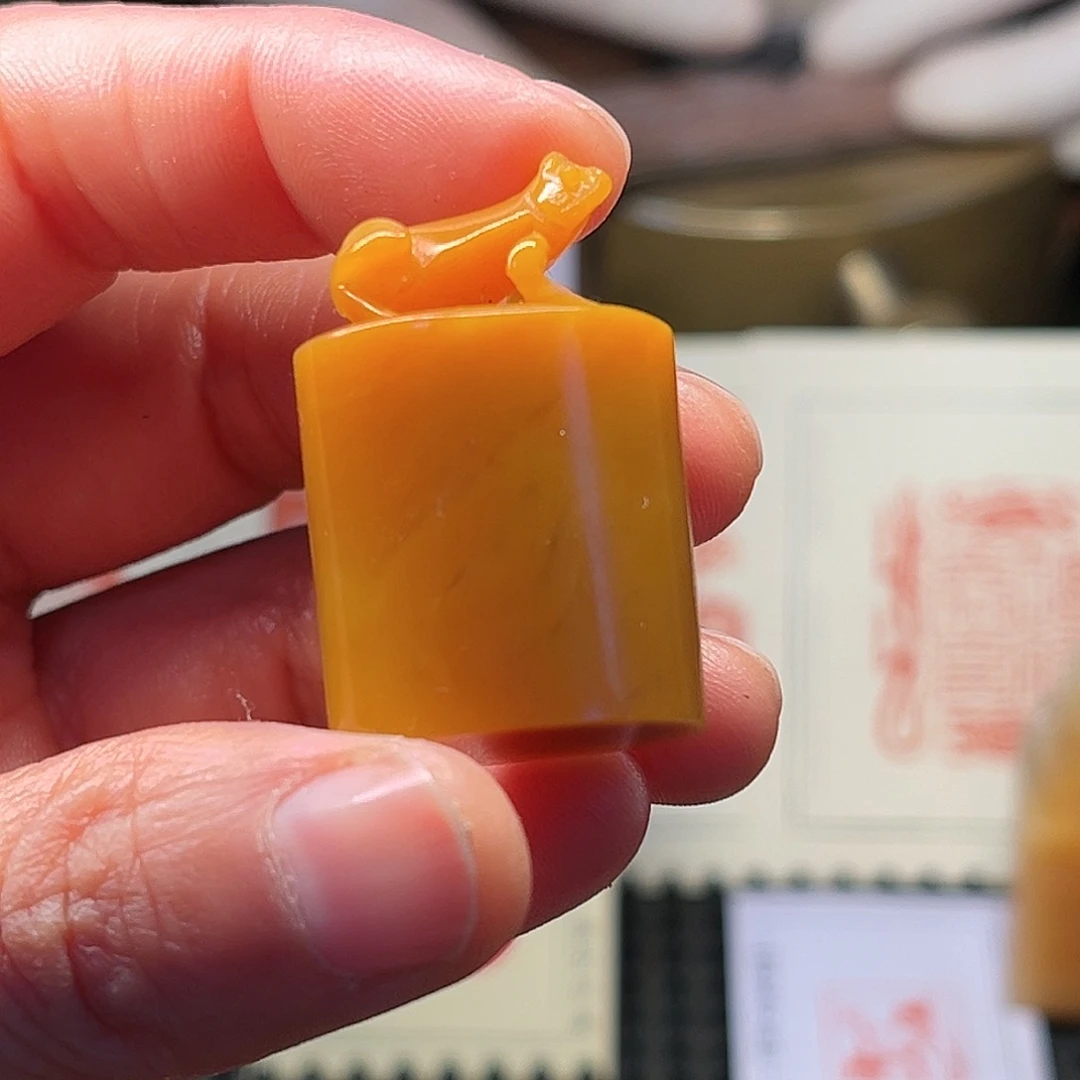 寿山石印石这个我是很看好