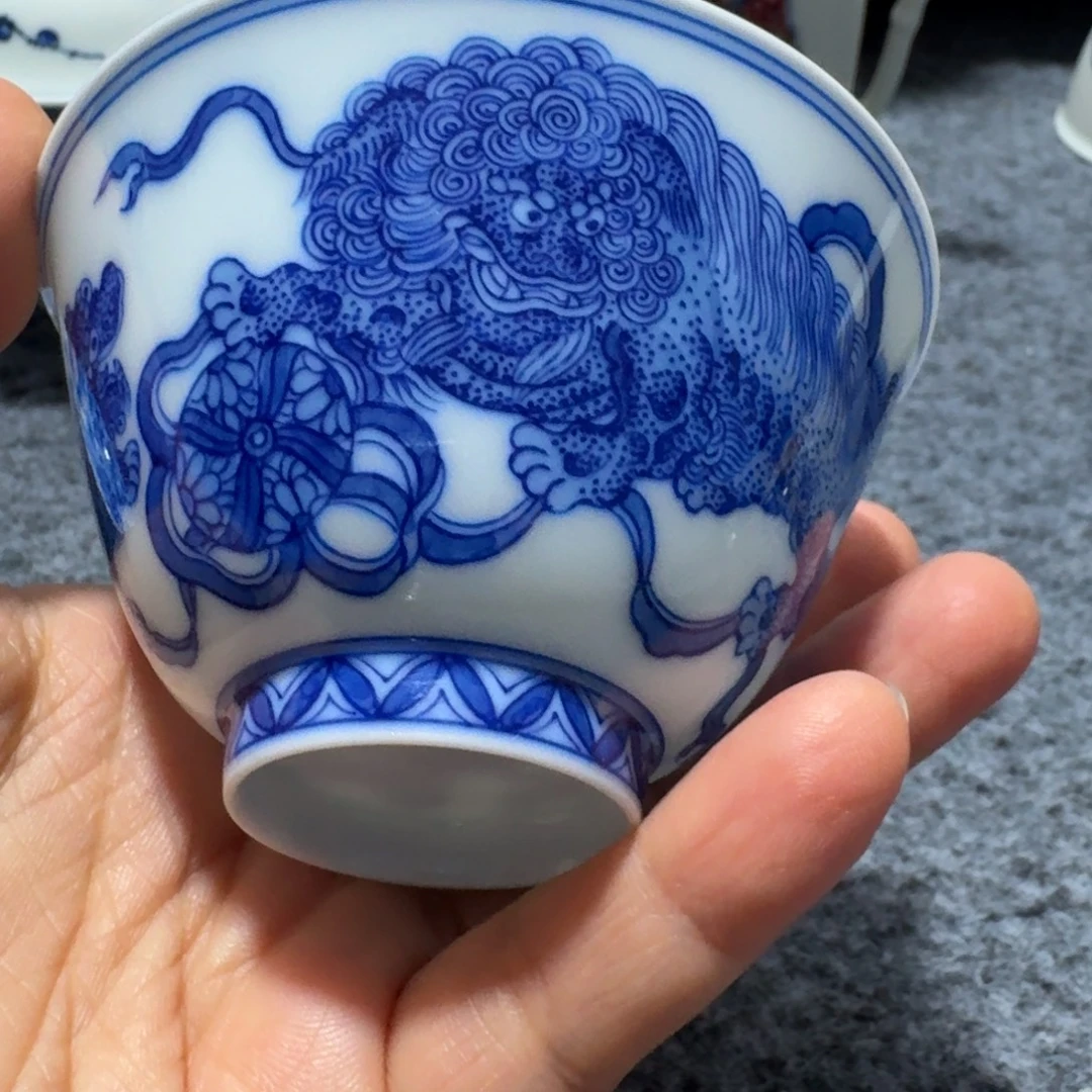 钢***贸现代景德镇陶瓷手绘茶具