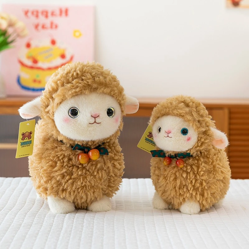 可爱小羊公仔毛绒玩具儿童绵羊布娃娃摆件抱枕玩偶生日礼物男女孩
