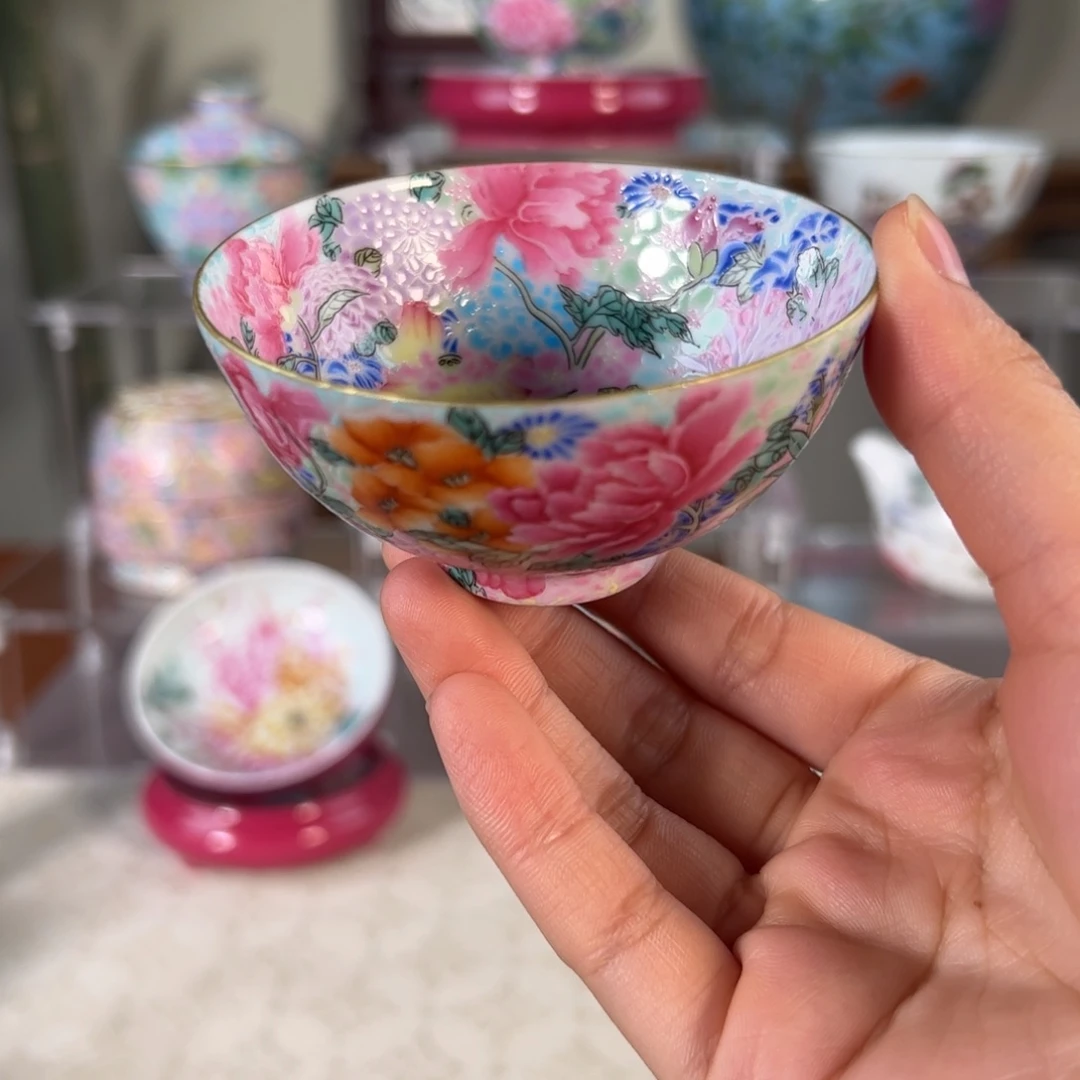 纯手工手绘 高端茶器