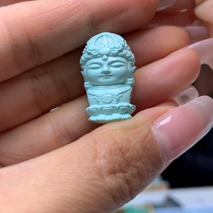 绿松石未镶嵌配饰