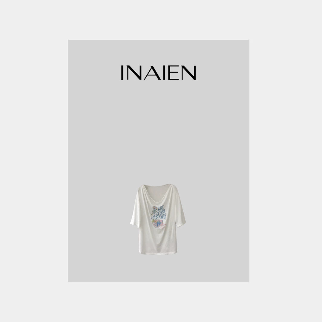 【INAIEN】线上款“艺术大师”印花上衣P8395