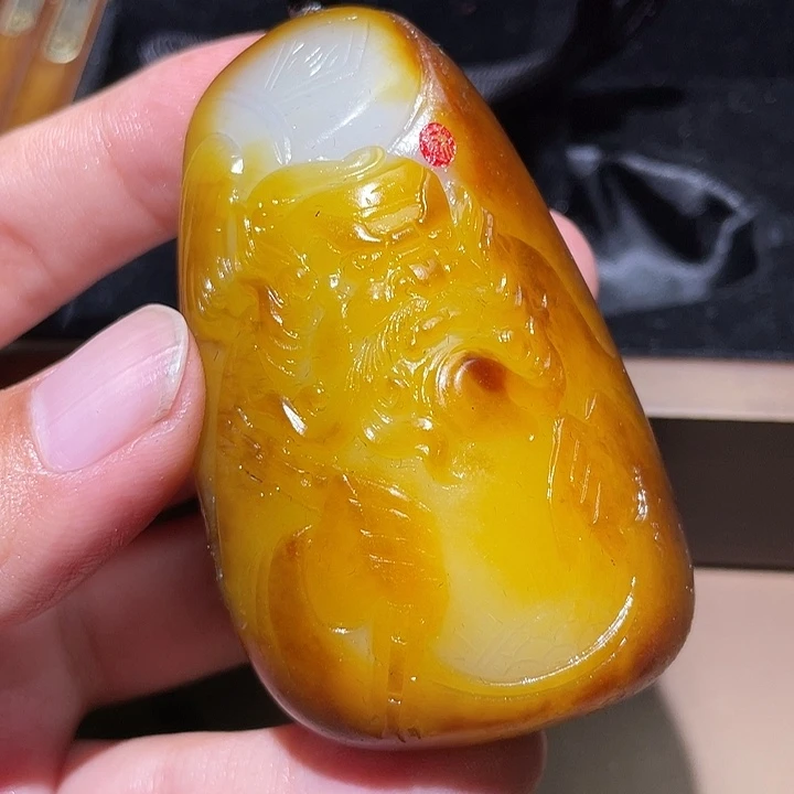 和田玉颈饰未镶嵌Y