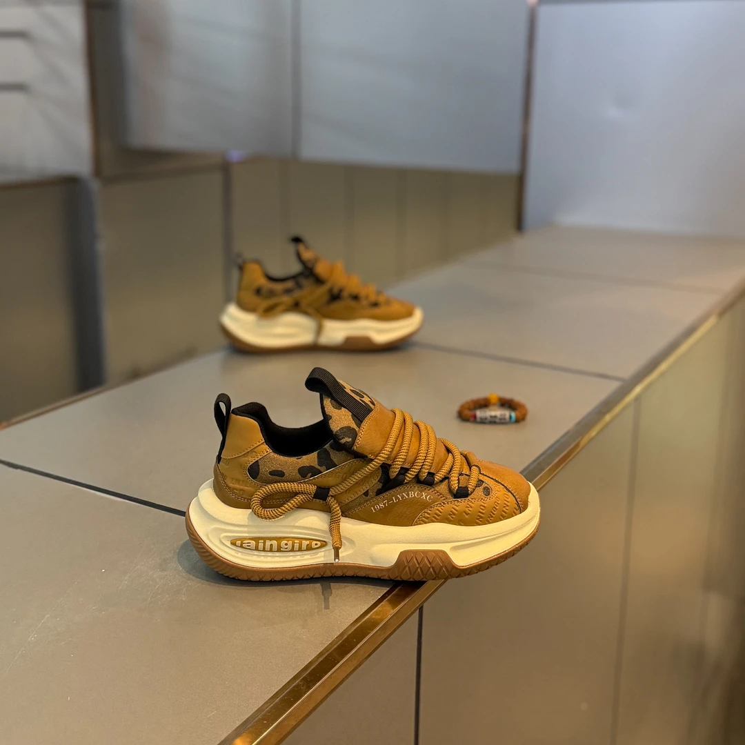 老爹鞋时尚休闲百搭日常男士鞋子男鞋厚底个性潮流秋季新款网红款