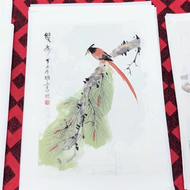 国画45/68纯手绘国画作品