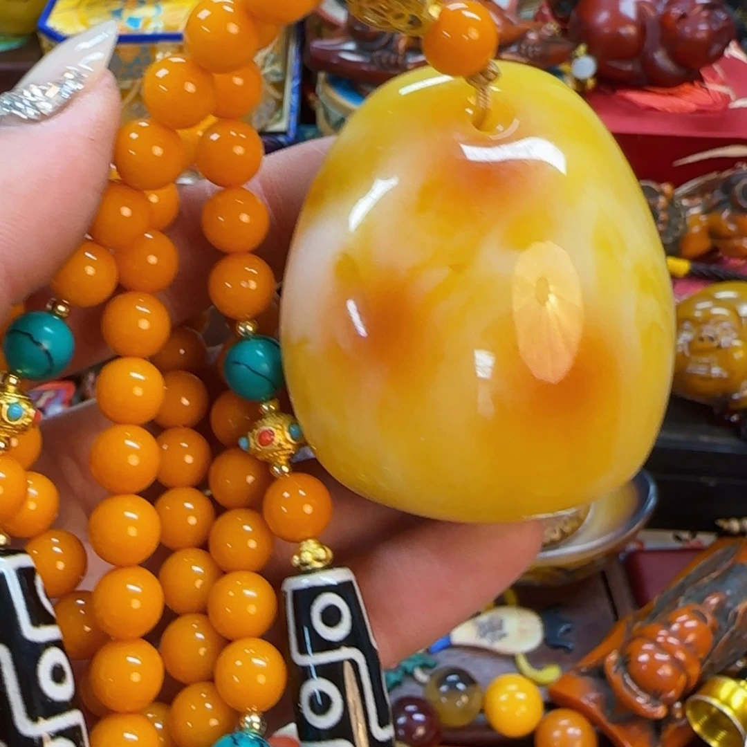 蜜蜡裸石未镶嵌卓玛推荐