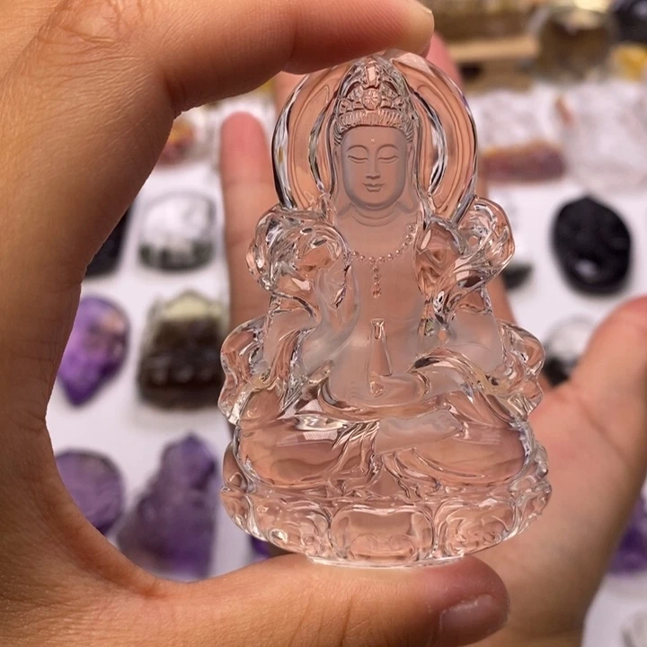 小***客水晶颈饰未镶嵌定制