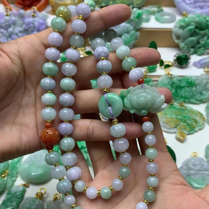 颈饰未镶嵌翡翠翡翠